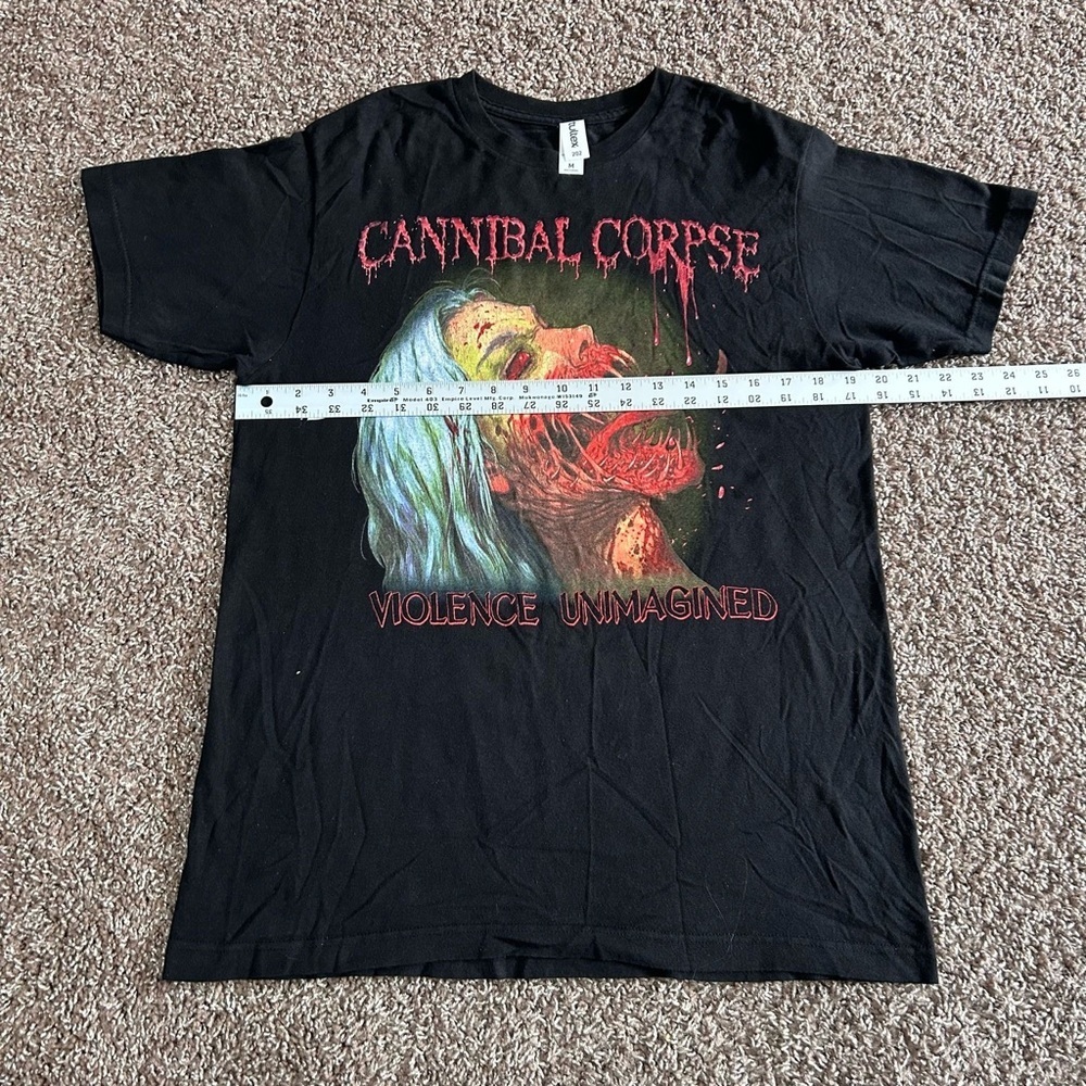 Tultex Black Graphic Tee - Picture 5 of 6
